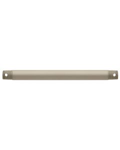 Ceiling Fan Downrod - 30cm - Satin Nickel Painted