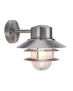 Copenhagen 1 Light Wall Lantern - Brushed 304 Stainless Steel