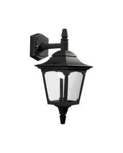 Chapel 1 Light Mini Down Wall Lantern - Black