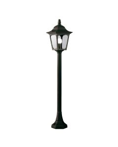 Chapel 1 Light Mini Pillar Lantern - Black
