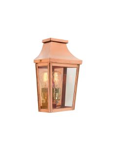 Chelsea 1 Light Small Half Lantern - Copper