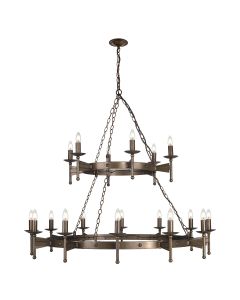 Cromwell 18 Light Chandelier - Old Bronze