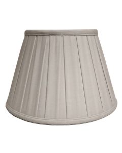 12" Cotton Box Pleat Oyster (30Cm)