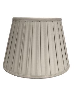 14" Cotton Box Pleat Oyster (35Cm)