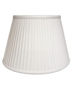 14" Cotton Fine/Pencil Pleat Ivory (35Cm)