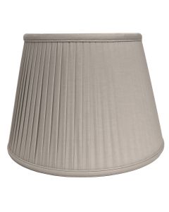 14" Cotton Fine/Pencil Pleat Oyster (35Cm)