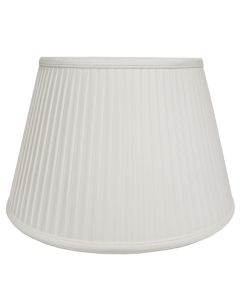 16" Cotton Fine/Pencil Pleat Ivory (41Cm)