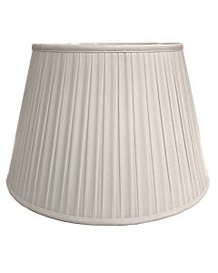 18" Cotton Box Pleat Oyster (46Cm)