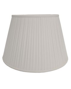 20" Cotton Box Pleat Ivory (51Cm)