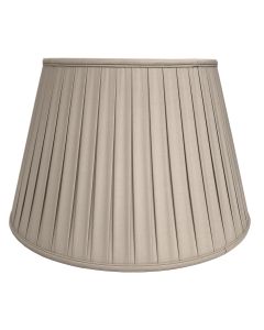 22" Cotton Box Pleat Oyster (56Cm)