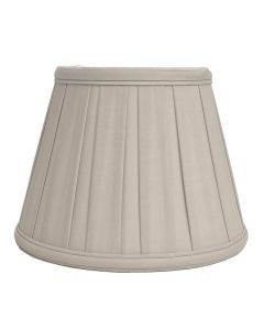 8" Cotton Box Pleat Oyster (20Cm)