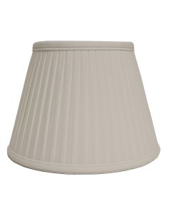 8" Cotton Fine/Pencil Pleat Oyster (20Cm)