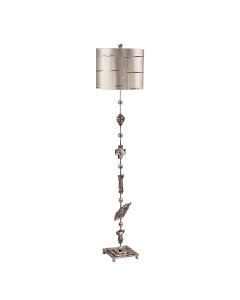 Fragment 1 Light Floor Lamp - Aged Silver