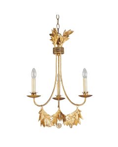 Sweet Olive 3 Light Chandelier - Gilded Gold