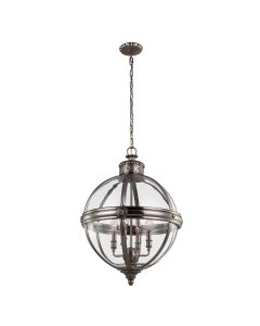 Adams 4 Light Pendant Chandelier - Antique Nickel