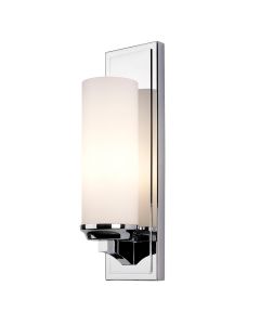 Amalia 1 Light Large Wall Light - Polished Chrome