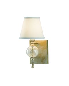 Argento 1 Light Wall Light - Oxidized Silver Leaf