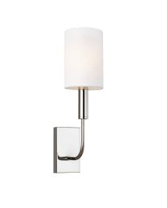 Brianna 1 Light Wall Light - Polished Nickel