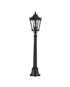 Cotswold Lane 2 Light Medium Pillar - Black