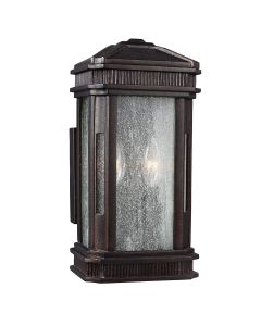Federal Small Outdoor Lantern - Gilded Bronze