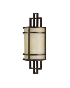 Fusion 1 Light Wall Light - Grecian Bronze