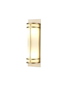 Fusion 2 Light Wall Light - Painted Natural Brass