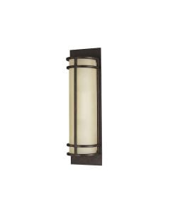 Fusion 2 Light Wall Light - Grecian Bronze