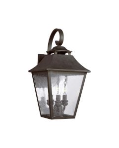 Galena 3 Light Large Wall Lantern - Sable