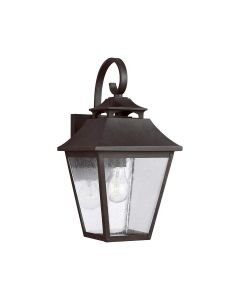 Galena 1 Light Medium Wall Lantern - Sable