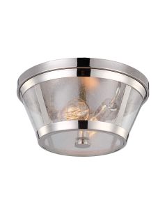 Harrow 2 Light Flush - Polished Nickel