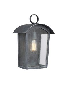 Hodges 1 Light Large Wall Lantern - Ash Black