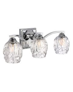 Kalli 3 Light Above Mirror Light - Polished Chrome