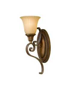 Kelham Hall 1 Light Wall Light - Firenze Gold / British Bronze