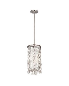 Lexi 1 Light Mini-Pendant - Polished Nickel