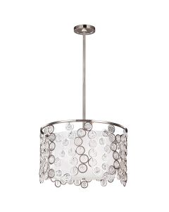 Lexi 3 Light Pendant - Polished Nickel