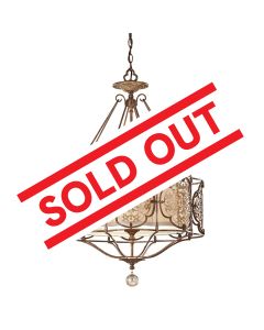 Marcella 3 Light Pendant Light - British Bronze / Oxidized Bronze