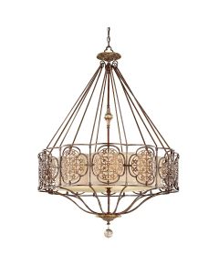 Marcella 4 Light Chandelier - British Bronze / Oxidized Bronze