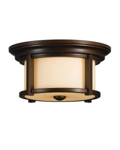 Merrill 2 Light Flush - Heritage Bronze