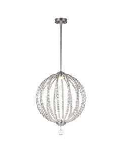Oberlin Medium LED Pendant - Satin Nickel