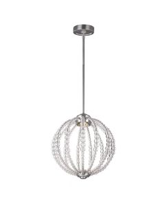 Oberlin Small LED Pendant - Satin Nickel