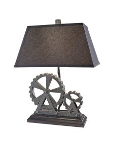 Old Industrial Table Lamp