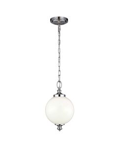 Parkman 1 Light Small Pendant - Polished Nickel