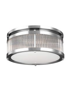Paulson 4 Light Flush - Chrome