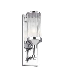 Paulson 1 Light Wall Light - Chrome