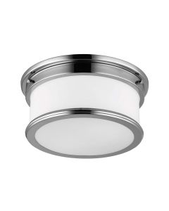 Payne 2 Light Flush - Polished Chrome