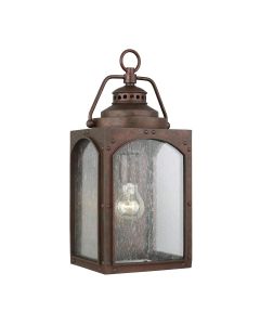 Randhurst 1 Light Medium Wall Lantern - Copper Oxide