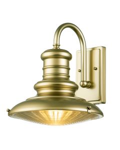 Redding Station 1 Light Medium Wall Lantern - Painted Distressed Bronze