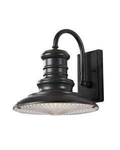 Redding Station 1 Light Medium Wall Lantern - Restoration Bronze