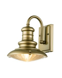 Redding Station 1 Light Small Wall Lantern - Painted Distressed Bronze
