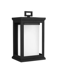 Roscoe 1 Light Medium Wall Lantern - Textured Black